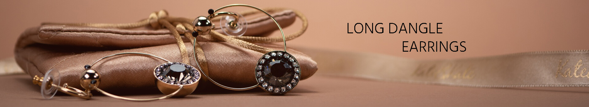 Long dangle earrings