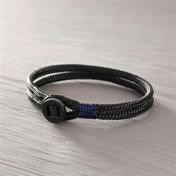 John Smith  Black bracelet for men