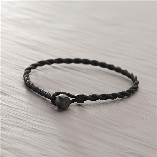 Amerigo Vespucci. Black bracelet for men