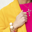 GREETINGS. Cuff bracelet