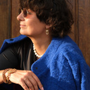 Caramel heart. Bracelet with heart shaped pendant