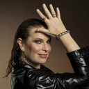 My thoughts are far away. Bracelet with crystals