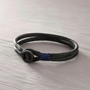 John Smith  Black bracelet for men