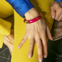 SUNSET SKY. Cuff bracelet