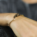 SUCH BEAUTIFUL LIFE. Bracelet with a humming-bird