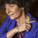 Beads bracelet. The leaf from a fairy tale