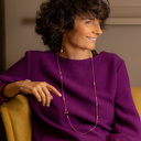 Dragonfly in the sun. Long necklace