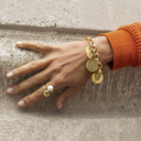 Chink chink. Bracelet with pendants