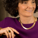 DOWNTOWN LA. Snake chain necklace