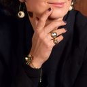 VIEW FROM THE TOP. Edelweiss bracelet