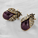 Ladybug. Small earrings