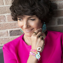 Miss Fairy. Colorful bracelet with charms