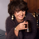 Brancusi. Adjustable ring with Swarovski pearls