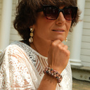 The colors of dawn. Natural stones bracelet