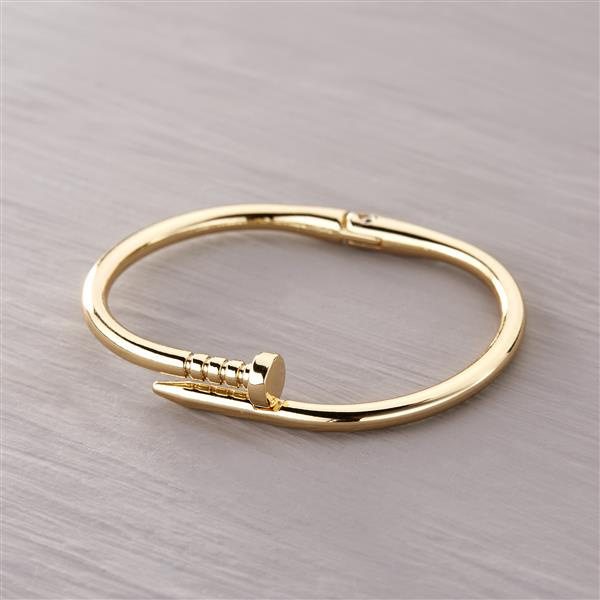 Positive stud. Cuff bracelet