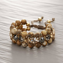 WARMTH. Wooden bracelet