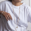 Beads bracelet. The leaf from a fairy tale