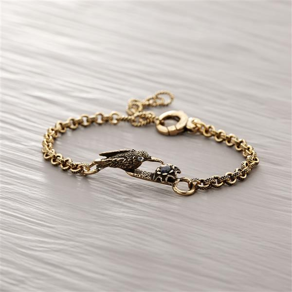 SUCH BEAUTIFUL LIFE. Bracelet with a humming-bird