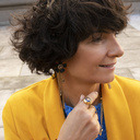 BLUE EYES. Delicate ring