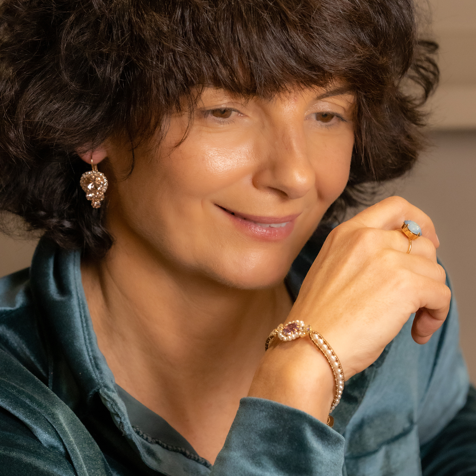 WEAR IT WITH LACE. Vintage style bracelet