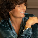 Earrings. Blue flights