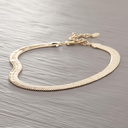 DOWNTOWN LA. Snake chain necklace