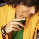 Go crazy!. Bracelet on a leather strap