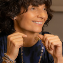 Garnet Flies. Small stud earrings