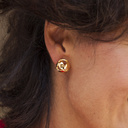 IN ORBIT. Stud earrings