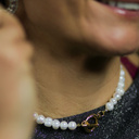 Jenny. Pearl necklace