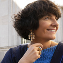 BLUE EYES. Delicate ring