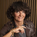 Glamour. Clip earrings with grey crystals