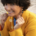 BLUE EYES. Delicate ring