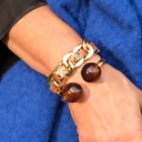 SCENT OF LAVENDER. Cuff bracelet