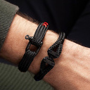 My BMW. A black bracelet with shackle