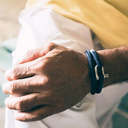 Father and Son. Bracelet with a shackle