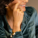 Earrings. Blue flights