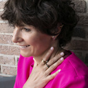 A symbol of love. Ring with a hummingbird