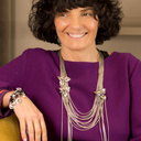 Little black one. Leather bracelet with crystals and pearls