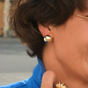 LITTLE DELIGHTS. Small stud earrings