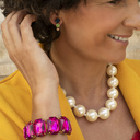 SODA WITH LIME. Earrings with Swarovski crystals