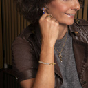 Hot and cold. Under-the-ear earrings