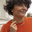 IN ORBIT. Stud earrings