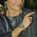 New wave. Leather bracelet