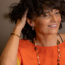 Shine a Light. Small hoops with pink crystals