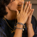 Garnet Flies. Small stud earrings