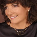 For Miss Eve. A delicate necklace with two hoops