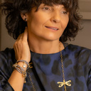 Garnet Flies. Small stud earrings