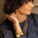 Gracias, mamá. Bracelet with a LOVE coin