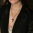 Jenny. Pearl necklace